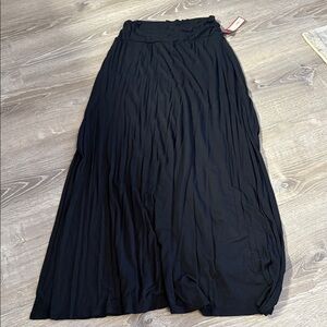 Merona Black A-Line Skirt